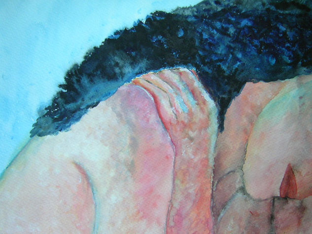 Romántica Watercolour Paper Nude Paintings