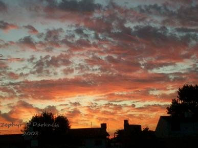 Atardecer glorioso