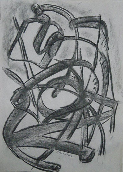 serie de carbonillas IV Charcoal