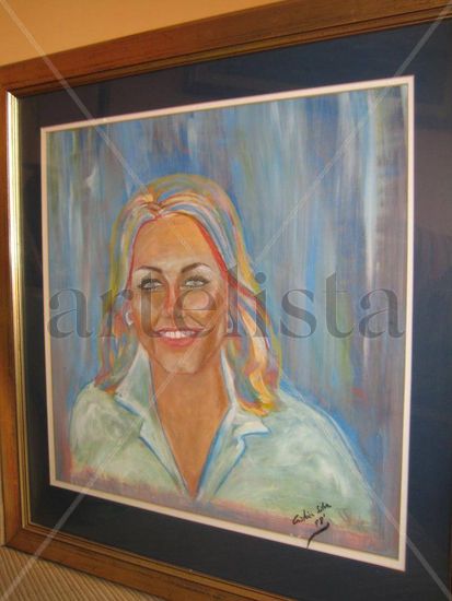 Retrato cris Oil Canvas Landscaping