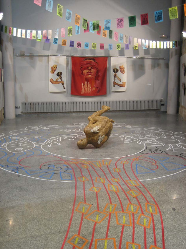 “Polvo somos. La fiesta de la vida (nacimiento)”  2007.