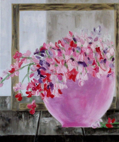 Flores de guisantes