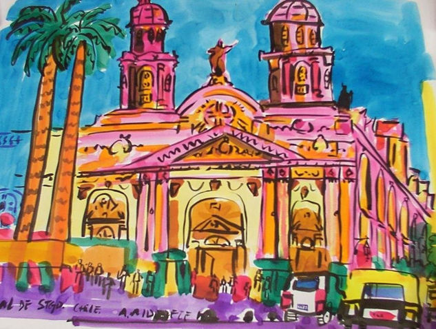 catedral de santiago Tinta Papel Otros