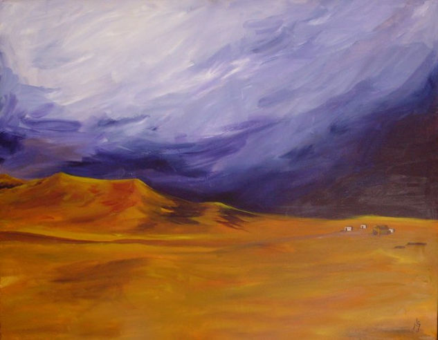 Tormenta Acrylic Canvas Landscaping