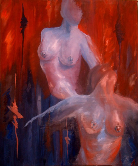 Liberación Oil Canvas Nude Paintings