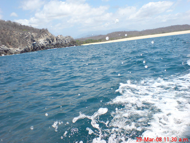 En el mar.... 