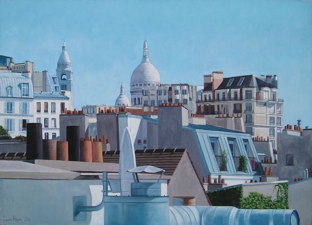 Desde el Hotel des Arts, Montmartre Oil Canvas Others