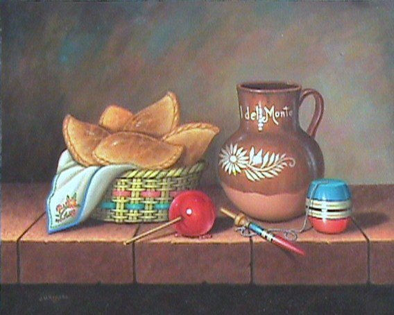 Pastes de Realde Monte Hidalgo Oil Canvas Still Life Paintings