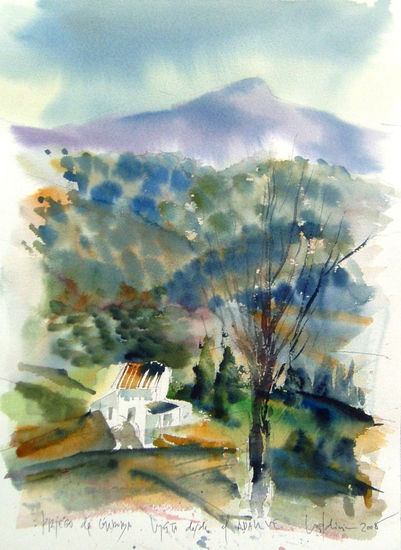 Campos de Priego Watercolour Paper Landscaping