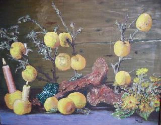 La vida pasa Oil Canvas Still Life Paintings