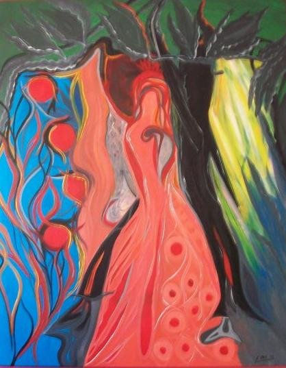 Flamenca Oil Canvas Landscaping