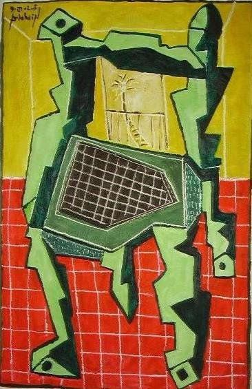 la silla verde