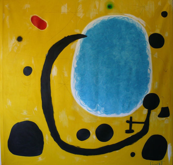 REPLICA JOAN MIRÓ Oil Canvas Others