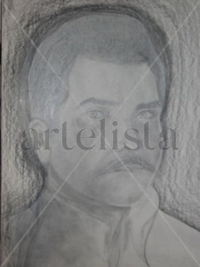 AUTORRETRATO 1987 Pencil