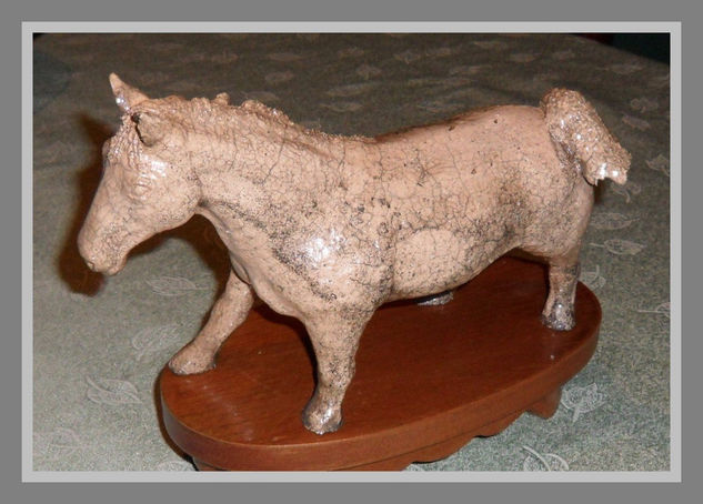 "Caballo II" Pottery Figurative