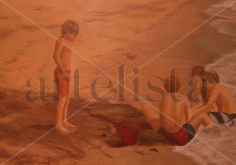 Niños jugando en la...