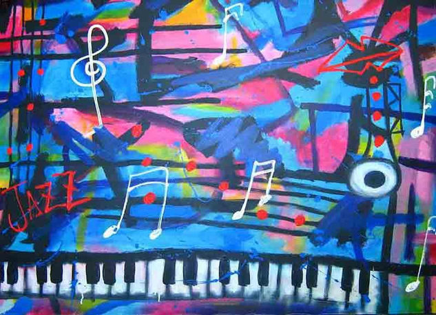 JAZZ Oil Canvas Others