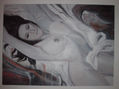 mujer acostada