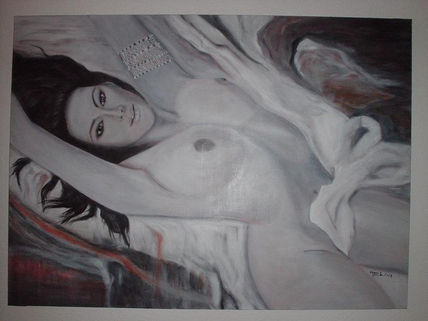 Mujer acostada