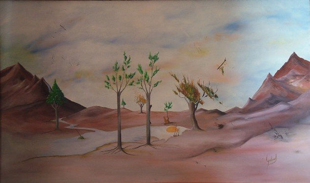 Natureza minha Mãe Media Mixta Lienzo Paisaje