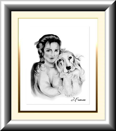 MARGARITA Y SU PERRO POTER