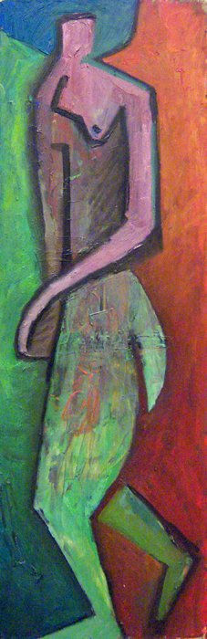 desnudo de mujer de color