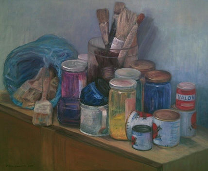 Pinturas y pinceles