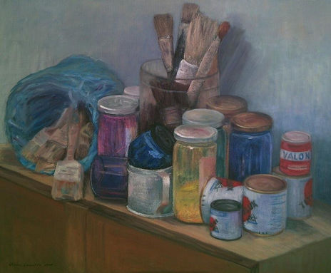 Pinturas y pinceles