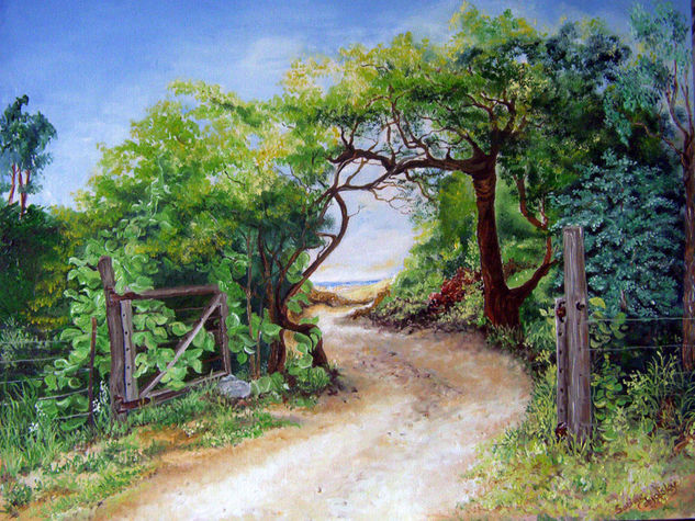 LLEGUE Oil Canvas Landscaping