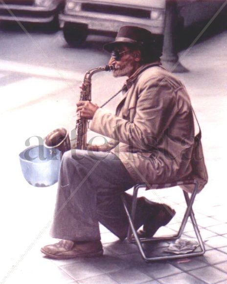 "Músico callejero"....