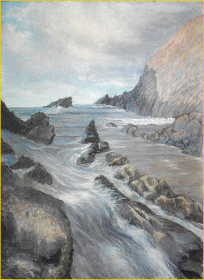 Entre rocas Oil Canvas Landscaping