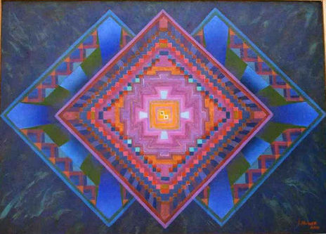 Ojo de Dios en Azules