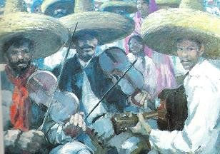 músicos ( colección Revolución Méxicana)