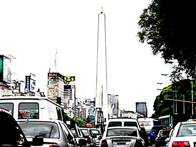 obelisco II Fotoperiodismo y documental Color (Digital)