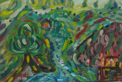 "Puntadas en verde"