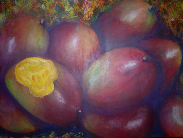 Mangos Acrylic Canvas Still Life Paintings