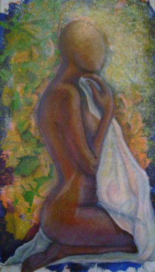 Doncella Acrylic Canvas Nude Paintings