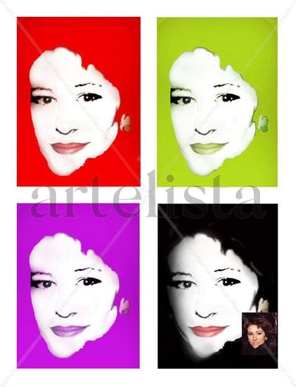 POP art Acrylic Canvas Portrait