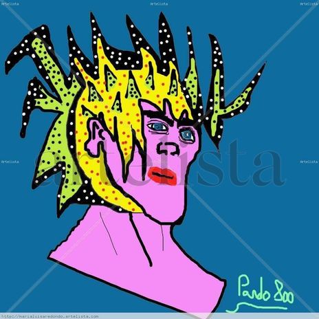 Punky pop art
