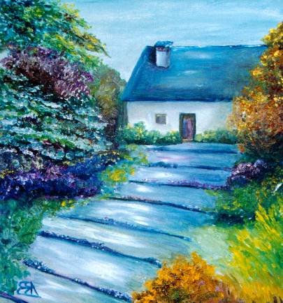 Paisaje 8 Oil Canvas Landscaping