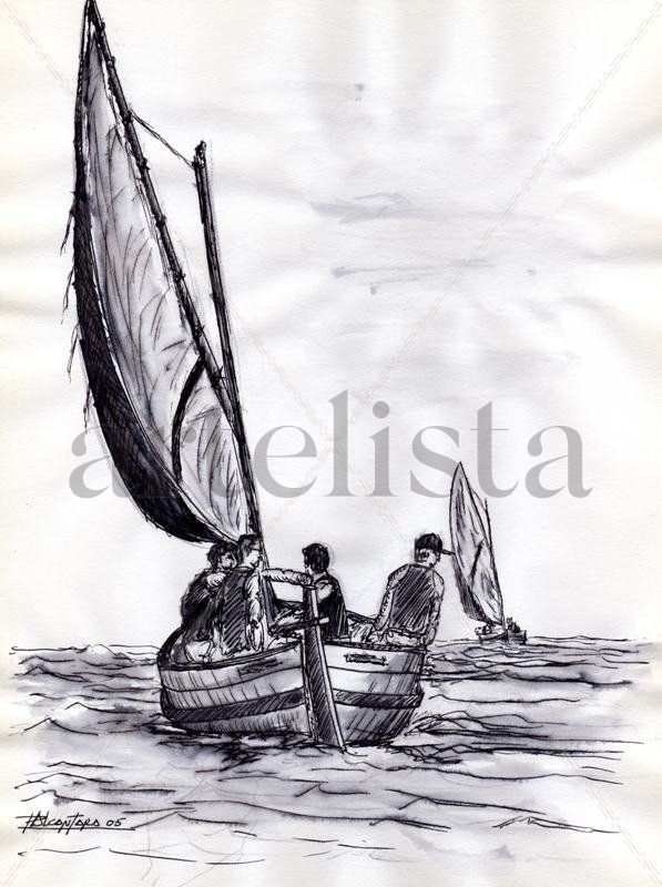 GOLETA, BOCETO