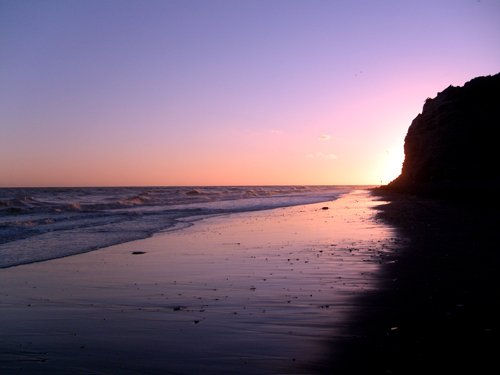 Atardecer patagónico II Naturaleza Color (Digital)