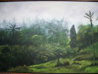 La Tagua Oil Canvas Landscaping