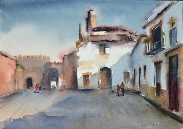 Ciudad de Niebla Watercolour Paper Landscaping