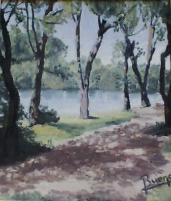 bosque3 Oil Canvas