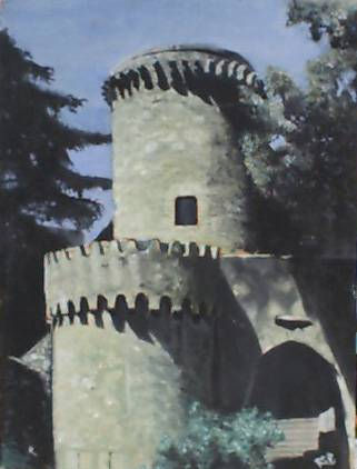 torre Óleo Lienzo