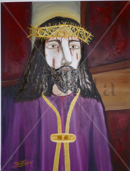 Cristo Oil Canvas Portrait