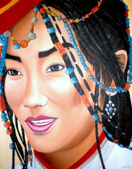 Mirada tibetana