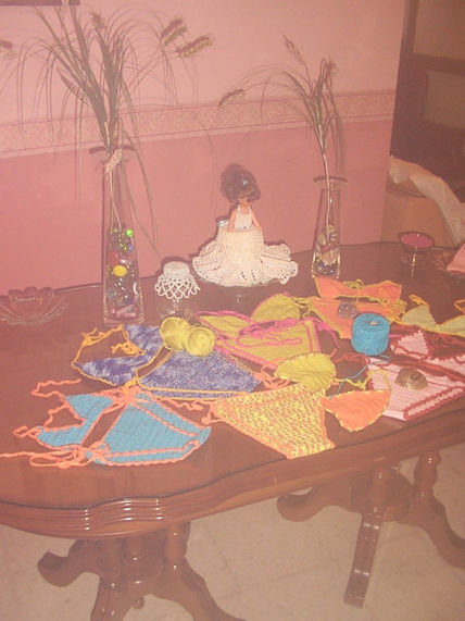 Bikinis de hilo...