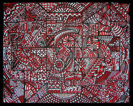 Escalera Rojo